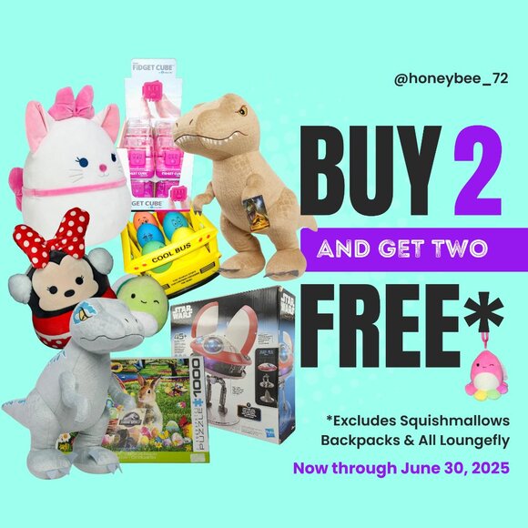 Squishmallows, Beanie Babies, Plush, Sensory, Puzzles, Etc. - TOY CLEARANCE SALE